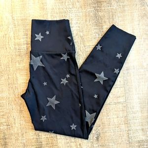 Aerie chill play move leggings stars reflective